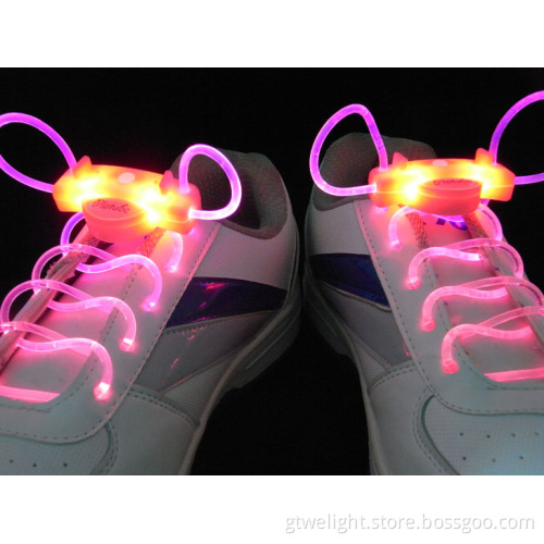 Dance-to-Beat LED Shoelaces for Night Runner Promotion
